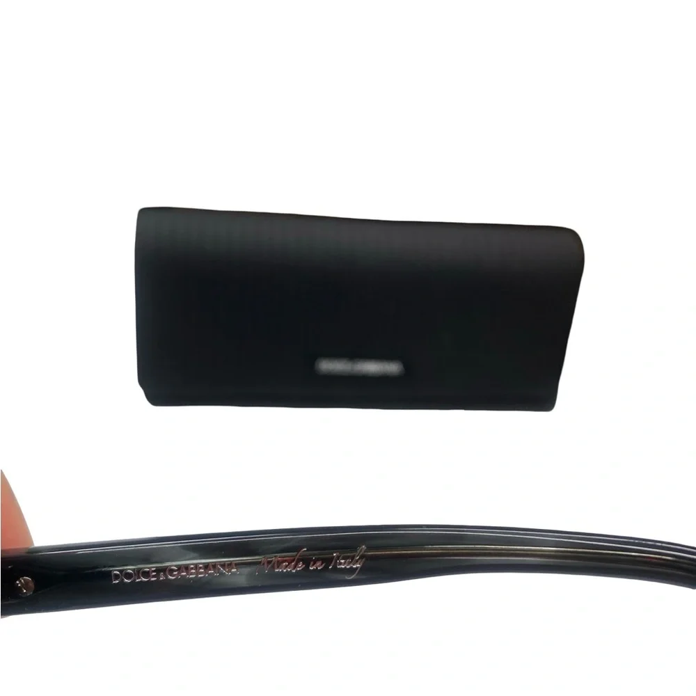 Dolce & Gabbana Black Sunglasses with Case